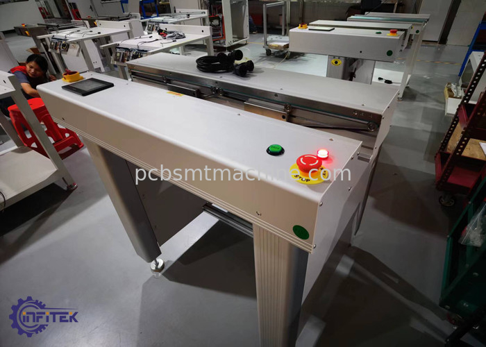 1 meter Hoge de Inspectietransportband van Beëindigensmt, Modulaire de Verbindingstransportbanden van Ontwerpsmt - INFITEK-Raad Behandelingsmateriaal