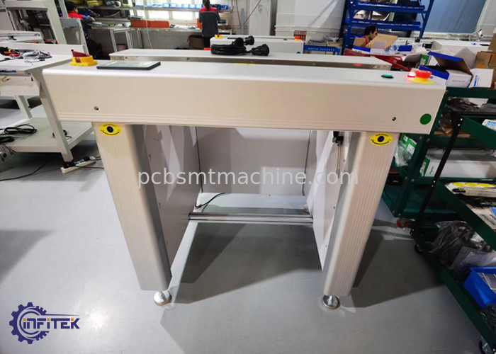 1 meter Hoge de Inspectietransportband van Beëindigensmt, Modulaire de Verbindingstransportbanden van Ontwerpsmt - INFITEK-Raad Behandelingsmateriaal