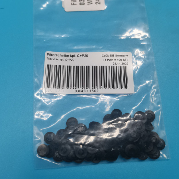 3042001 Cp20p Filter Disk Smt reserveonderdelen 100 stuks / pak