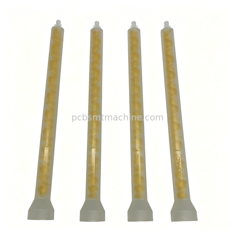 MIXPAC MS08-19-R 19-element gele POM-statische mixer voor SMT-PCB's met een druk van 1500 PSI