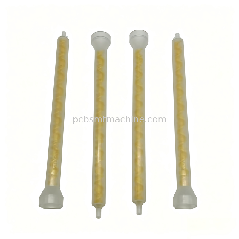 MIXPAC MS08-19-R 19-element gele POM-statische mixer voor SMT-PCB's met een druk van 1500 PSI