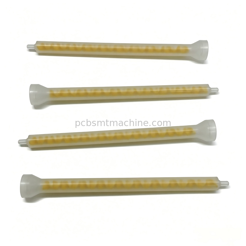 MIXPAC MS08-19-R 19-element gele POM-statische mixer voor SMT-PCB's met een druk van 1500 PSI