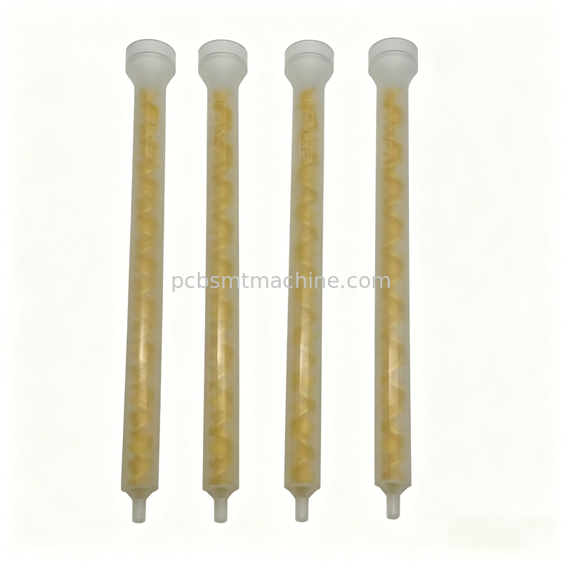 MIXPAC MS08-19-R 19-element gele POM-statische mixer voor SMT-PCB's met een druk van 1500 PSI