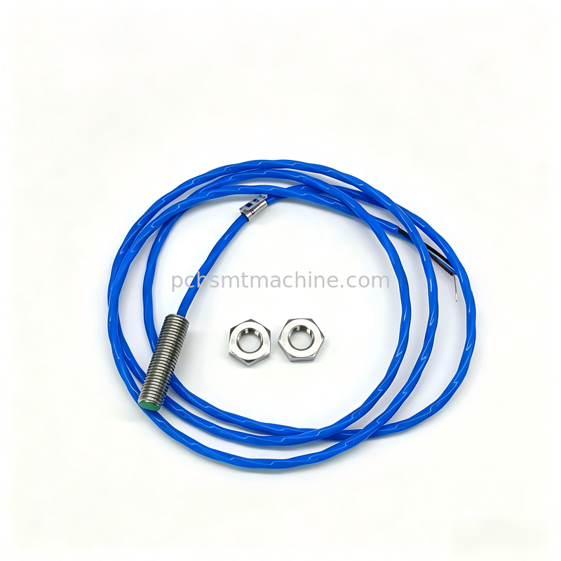 Baumer IFRM08P3707 M8 Flush Mount Inductieve Naderingsschakelaar met PNP NO Uitgang en Roestvrijstalen IP67 Behuizing