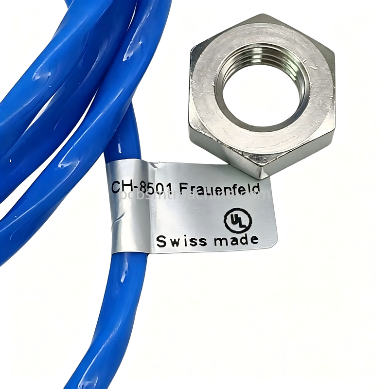 Baumer IFRM08P3707 M8 Flush Mount Inductieve Naderingsschakelaar met PNP NO Uitgang en Roestvrijstalen IP67 Behuizing