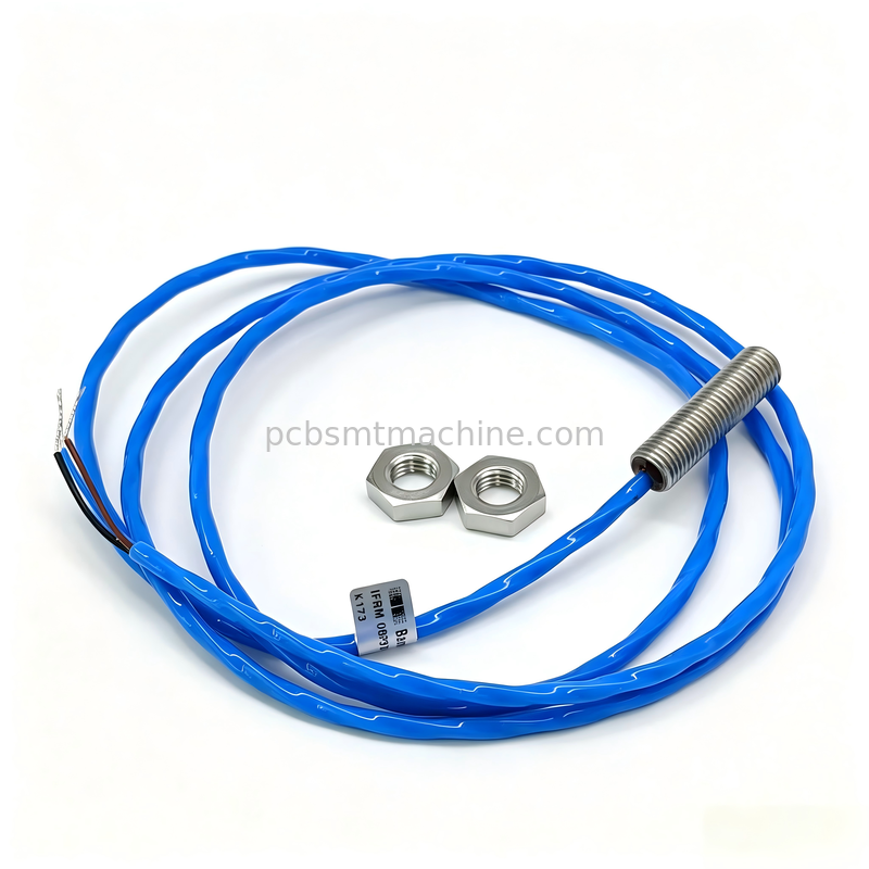 Baumer IFRM08P3707 M8 Flush Mount Inductieve Naderingsschakelaar met PNP NO Uitgang en Roestvrijstalen IP67 Behuizing