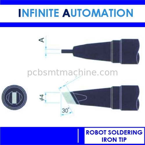P10dcn-r p15dcn-r van de de Robot Soldeerbout van het Hoge Zuiverheidskoper Uiteinde 1mm 1.5mm